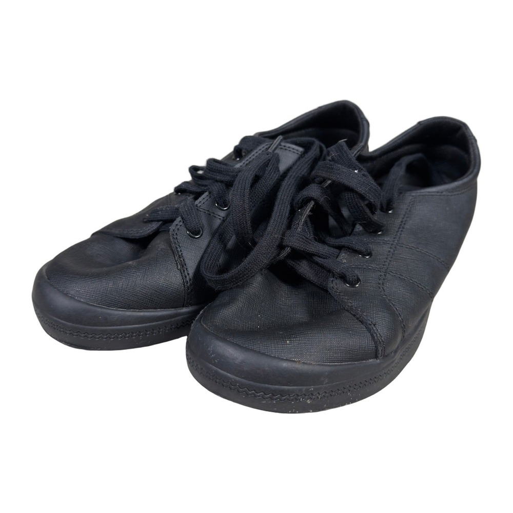 TredSafe Black Work Shoes Women's Slip Resistant Restaurant Shoes Size 8